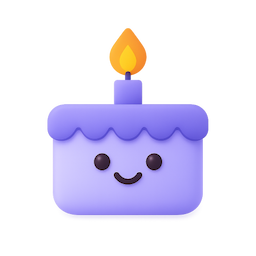 logo birthday app