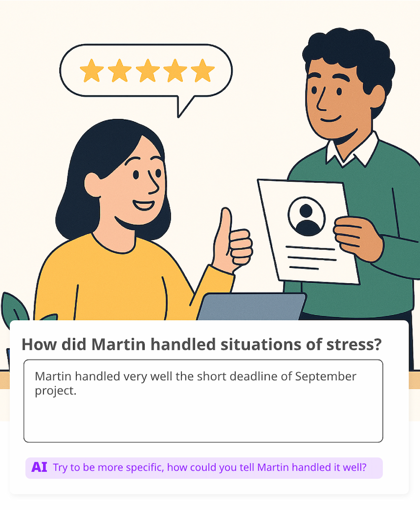 Performance Reviews made simple for smb