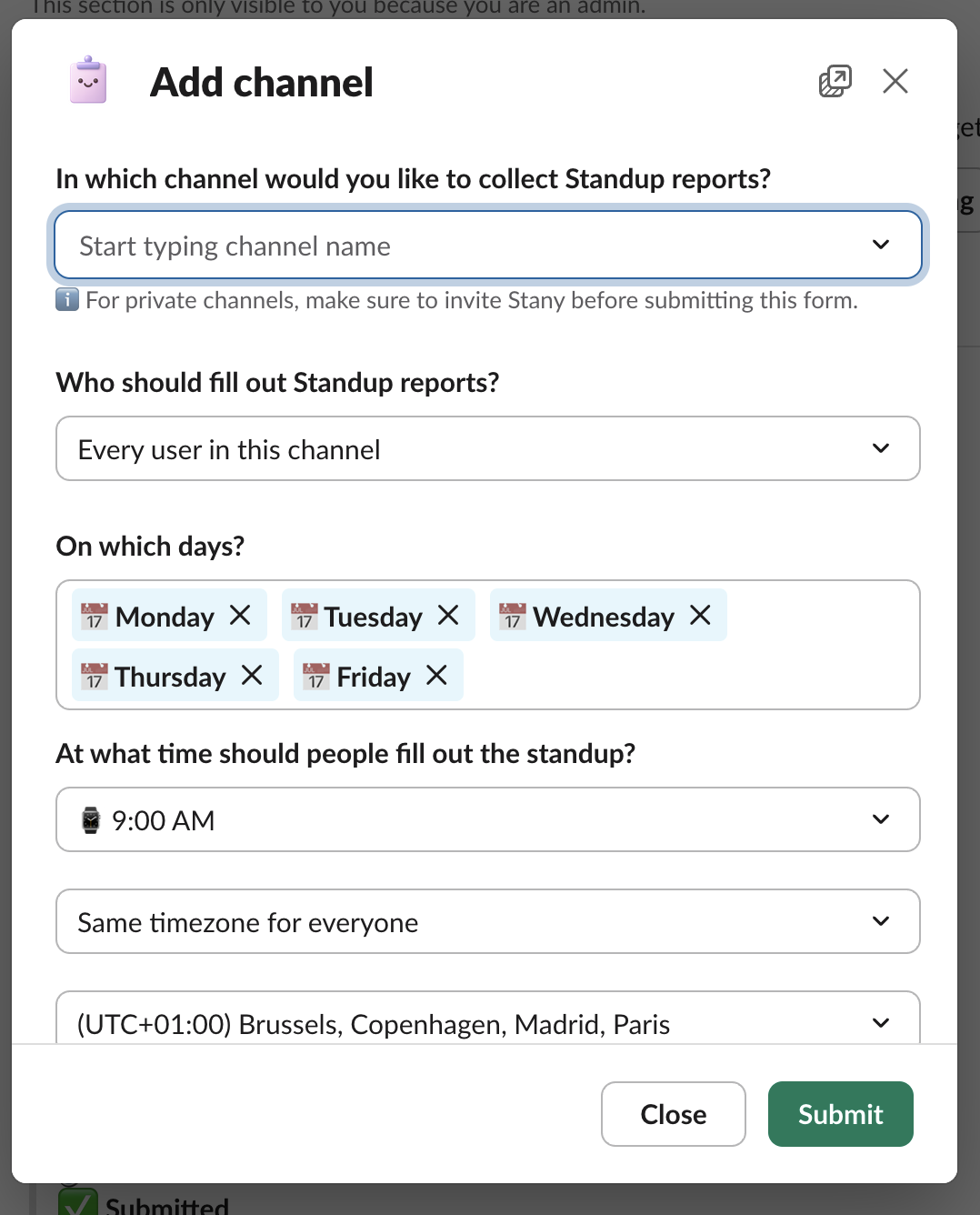 Stany from Slack