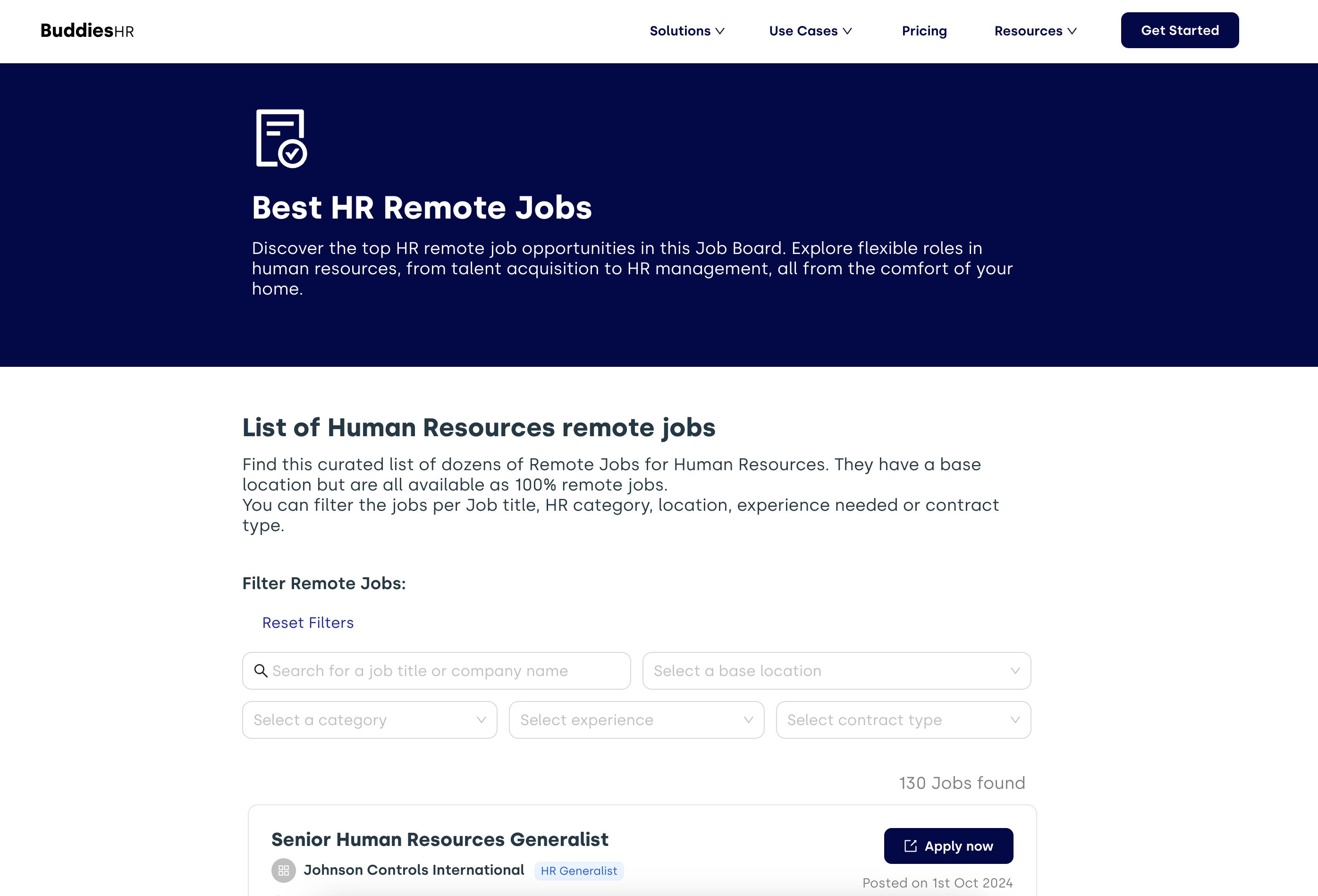 Remote Jobs in Human Resources, People Leader, HRBP and more